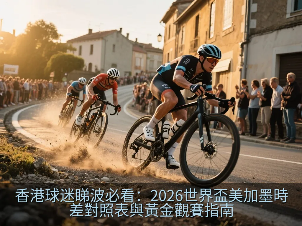 香港球迷睇波必看：2026世界盃美加墨時差對照表與黃金觀賽指南